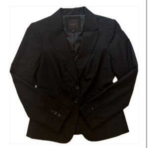 The Limited Black Blazer Classic Tailored Suit Jacket